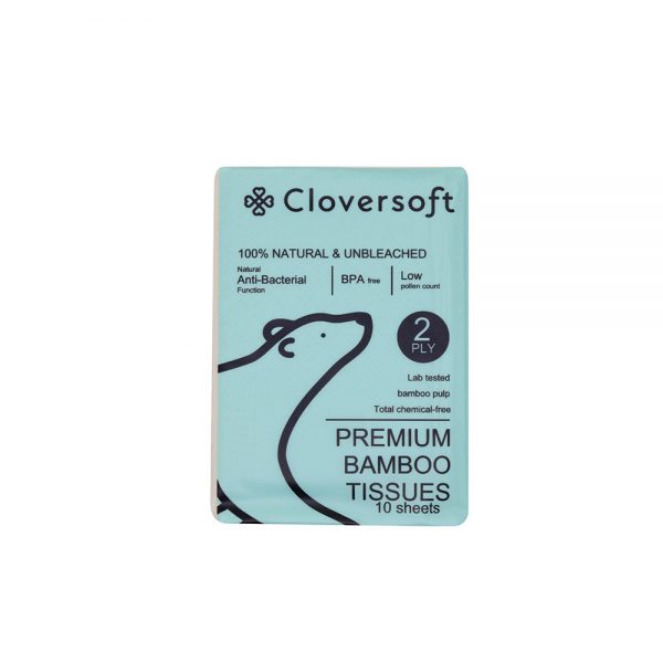 Cloversoft Pocket Tissues 3000px Individual