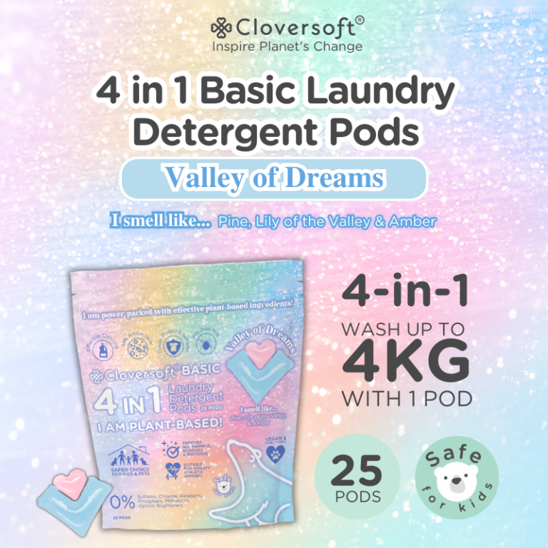 [15 Packs] Cloversoft Plant-Based 4 In 1 Anti Dust Mite Basic Laundry ...