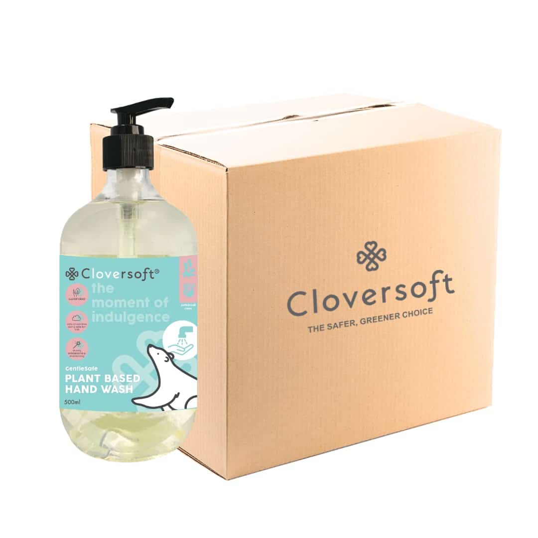Cloversoft Plant-Based 99.99% Antibacterial Hand Wash (Patchouli & Rose ...
