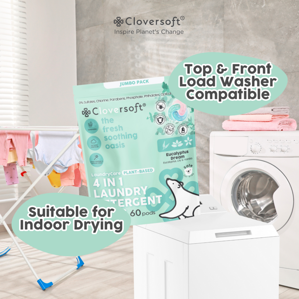 [1 Pack] Cloversoft Plant-Based 4 In 1 Anti Dust Mite Deluxe Plus+ ...